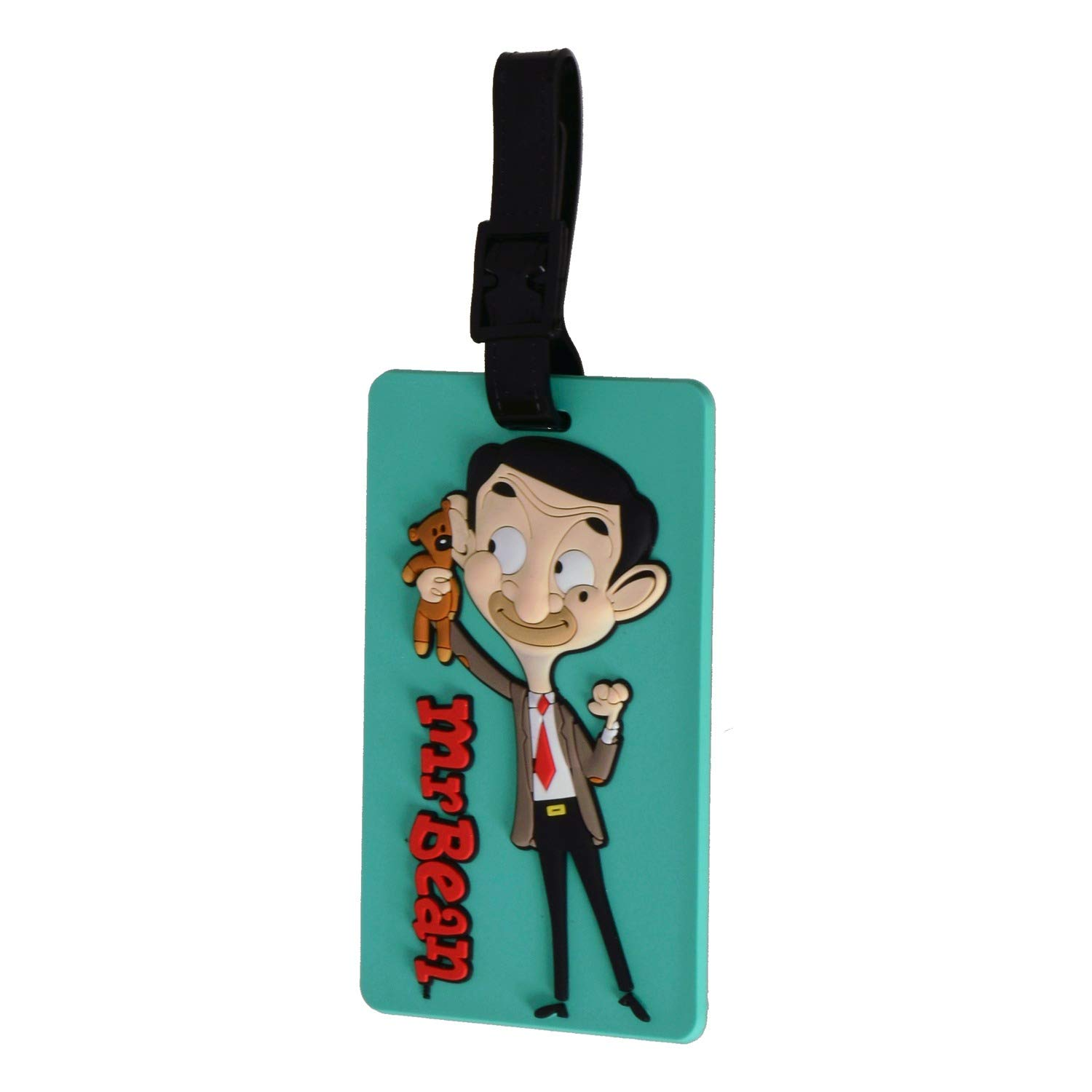 Fun Novelty Mr Bean PVC Luggage Tag